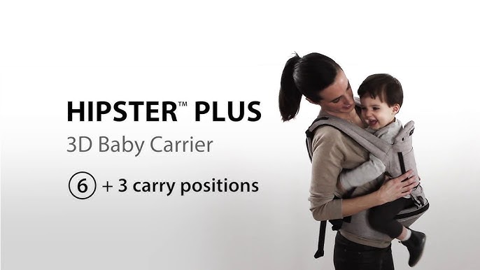 HIPSTER™ PLUS - MiaMily 3D Baby Carrier for Healthy Baby, Mom