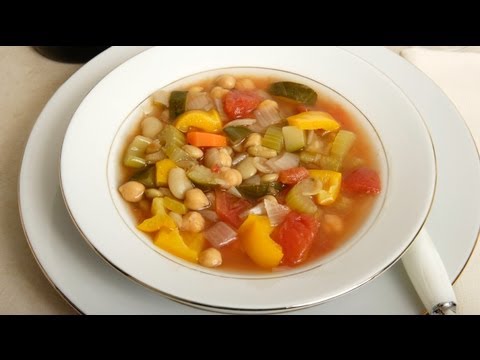 Homemade Vegetable Minestrone