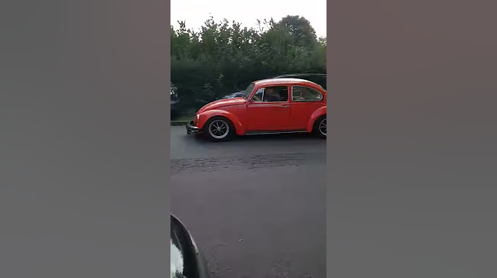 VW Käfer 1776ccm 40er Weber / erste Fahrversuche