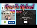 HOW TO UPLOAD 3D PHOTO ON FACEBOOK | ANDROID | EASY TUTORIAL