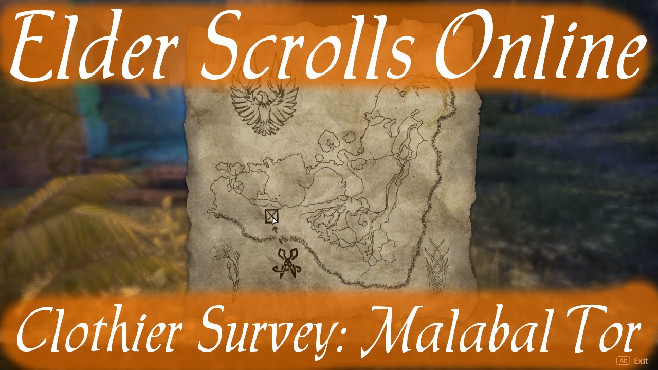 Malabal Tor Map - The Elder Scrolls Online (ESO)