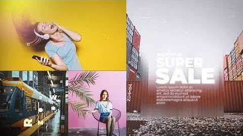 Modern Multiframe Opener Premiere Pro Templates