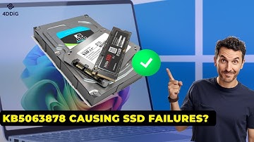 ✅Windows 11 Update KB5063878 Causing SSD Failures? Here’s the Fix