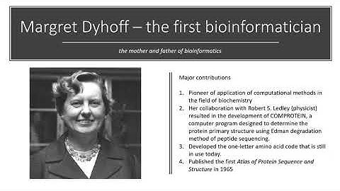 Introduction to Bioinformatics - (Lecture 1)