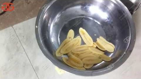 Plantain and Banana Chips Cutting Machine email of susan@machinehall com