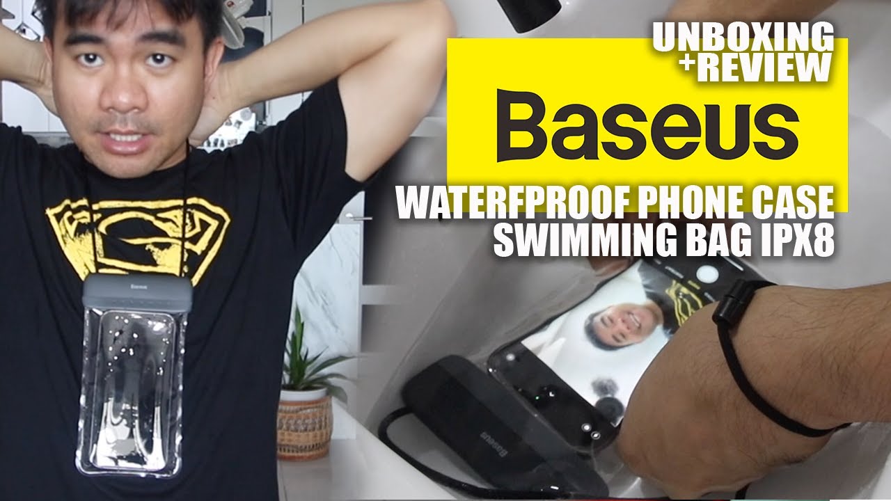 Sac Étanche Waterproof Pour Téléphone Portable Etui Universel - Baseus Slip  Let's Go BT00876 - Sodishop