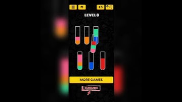 SortPuz - Water Sort Puzzle Game Level 8