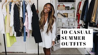 CASUAL SUMMER OUTFITS 2019 | STYLING AND TRY-ON | HIGHLOWLUXXE screenshot 2