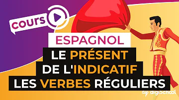 Comment se forme le présent de l'indicatif en espagnol ?