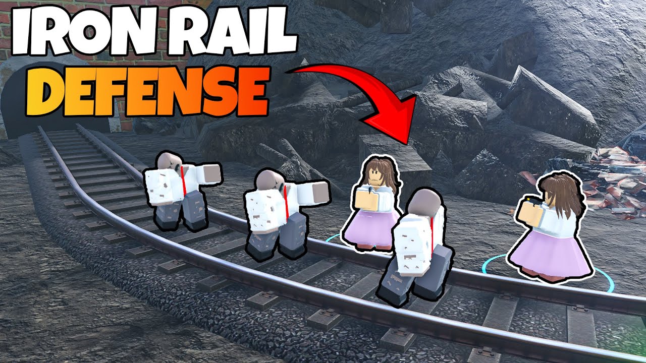 building the ULTIMATE ARMY in Roblox Iron Rail Defense... - YouTube