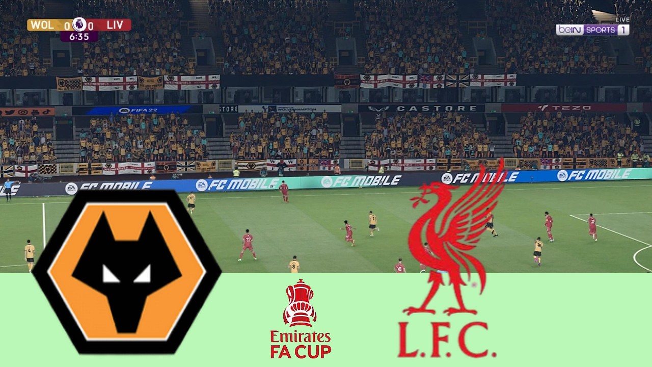 WOLVES vs LIVERPOOL | FA Cup | Full Match All Goals | PES 2021 Simulation