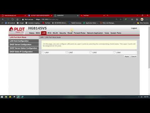 How to Enable PORT LAN1 LAN2 LAN3 & LAN4 | PLDT ADMIN ACCESS #HG8145V5