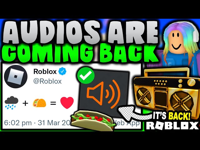 Roblox News Network on X: Music News: Roblox has partnered with  @parrygripp to bring back his music to the platform! 🌧 🌮 #robloxnews # roblox #rainingtacos #robloxrainingtacos  / X