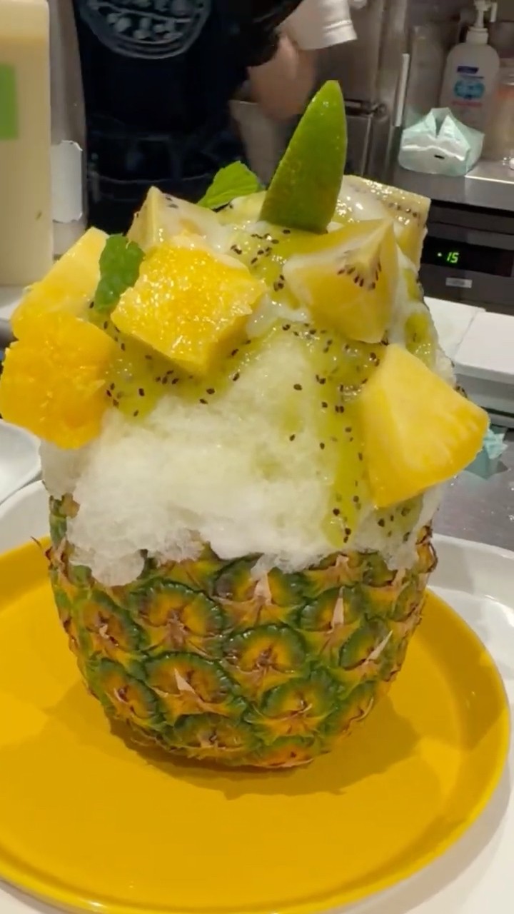 amazing shaved ice 最高のかき氷 #japanesefood #dessert #fruit