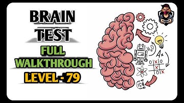 Brain Test - Level 79 - Turn on the TV please | Full Walkthrough