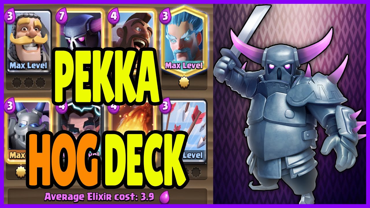 Pekka Hog Ice Wizard Deck | Arena 11 To Arena 13 Ladder Deck - Youtube