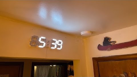 Deeyaple Led Digital Alarm Wall Clock 3D Table Clock Review