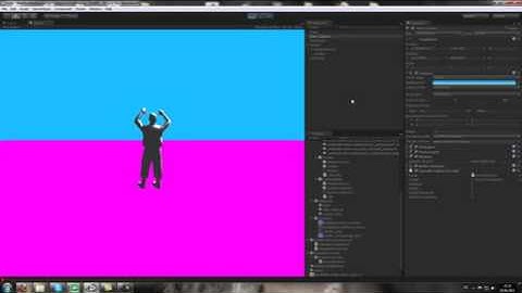 unity3d+kinect