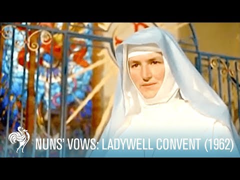 Nuns&rsquo; Vows at Ladywell Convent (1962) | British Pathé