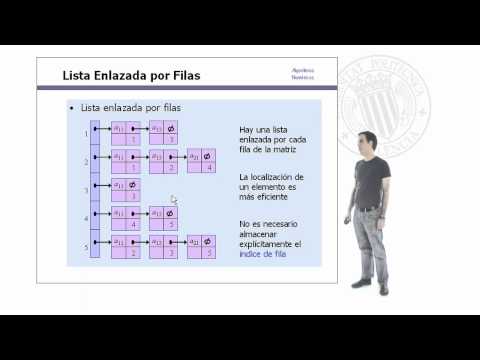 Estructuras de Datos para Matrices Dispersas |  | UPV