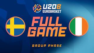 LIVE - Sweden v Ireland | FIBA U20 EuroBasket 2026 Division B | Group Phase LIVE - Sweden v Ireland | FIBA U20 EuroBasket 2026 Division B | Group Phase