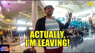 Entitled Man Refuses To Pay The Bill Before Take-off!