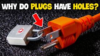 Why Do Electrical Plugs Have Holes in the Prongs?