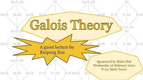 A short Introduction to Galois Theory