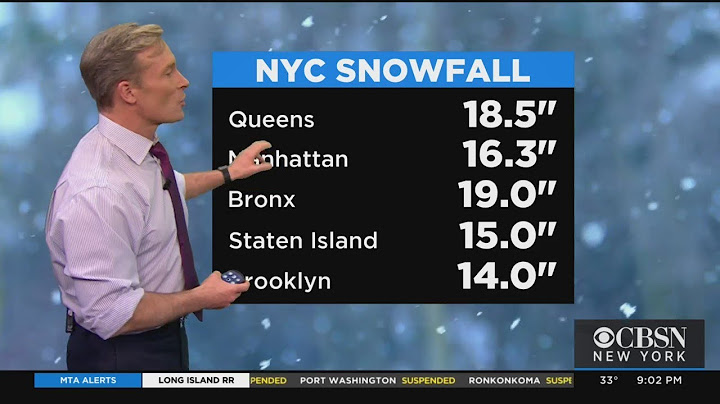 Storm Watch: Updated Winter Storm Forecast at 9 p.m.