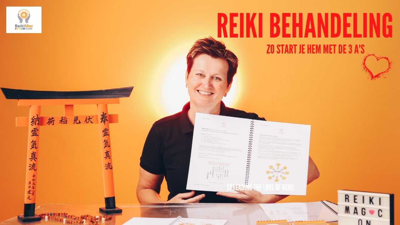 Zo begin je een Reiki behandeling — Transcript