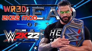 WR3D 2K22 NEW MOD RELEASED||NEW MOVES|| UPDATED ROSTERS|| NEW TEXTURES AND MANY MORE DOWNLOAD IT NOW