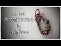 Wire Wrap "Rose Bud" Pendant Tutorial.