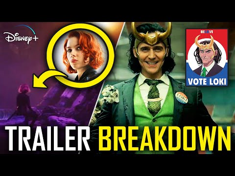 LOKI Trailer Breakdown | All Easter Eggs, Hidden Details, Things You Missed, Bla