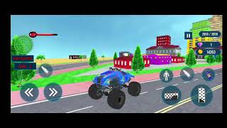 Monster Truck Robot Car Game 3d screenshot 2