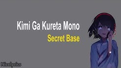 Lagu Jepang Paling Sedih |  Kimi Ga Kureta Mono ~ Secret Base | Terjemahan Lyrics Indonesia  - Durasi: 6:08. 