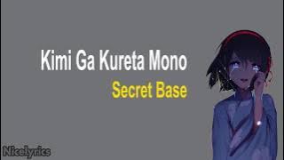 Lagu Jepang Paling Sedih |  Kimi Ga Kureta Mono ~ Secret Base | Terjemahan Lyrics Indonesia