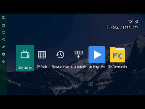 OTT Navigator - howto add an external apps to the home screen