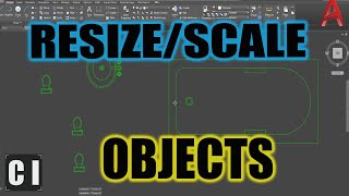 AutoCAD How to Scale & Resize an Object  4 Easy Tips! | 2 Minute Tuesday
