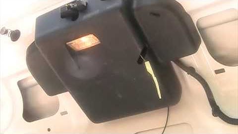 Replacing Trunk Latch on 2007 Ford Mustang.