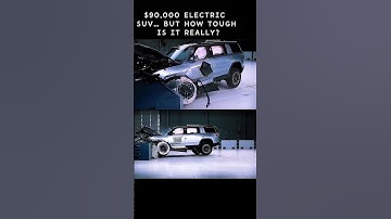 2025 Rivian R1S Front Crash Test – Electric Power vs Real Impact! ⚡💥