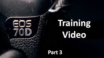 EOS 70D Training Video: Part 3 - Menu Tour - Shooting Menu