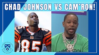 Chad Johnson vs Cam'Ron! Ex-NFL Star & Rapper Trade Jabs Over Sports Media! Who Will Win This BEEF?!