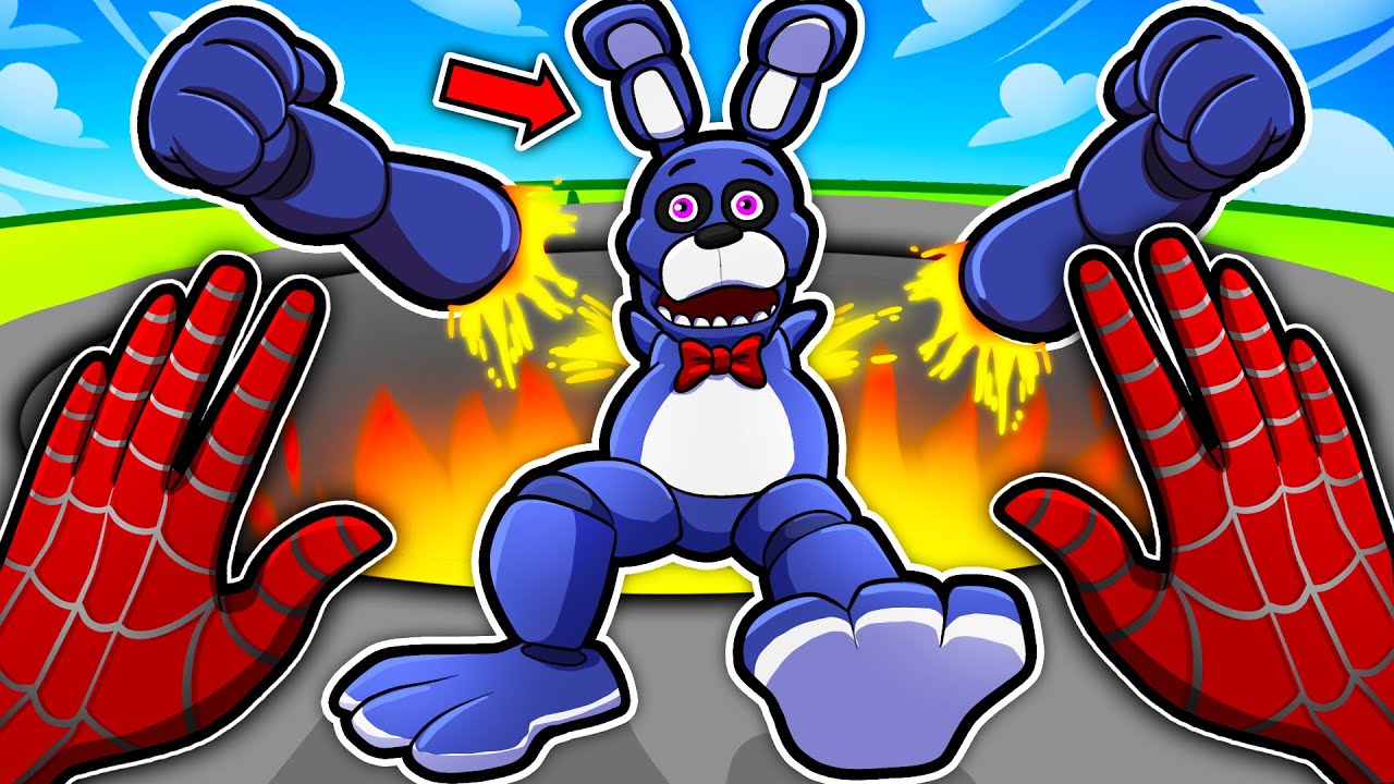 LANCIO GLI ANIMATRONICS DI FNAF IN UN BUCO INFINITO IN VR! HO TROVATO UN FREDDY FAZBEAR SEGRETO?!