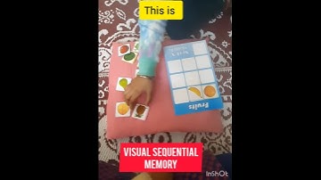 Visual Sequential Memory | Visual Memory Skills | Autism | Kids Activities | OTathome |