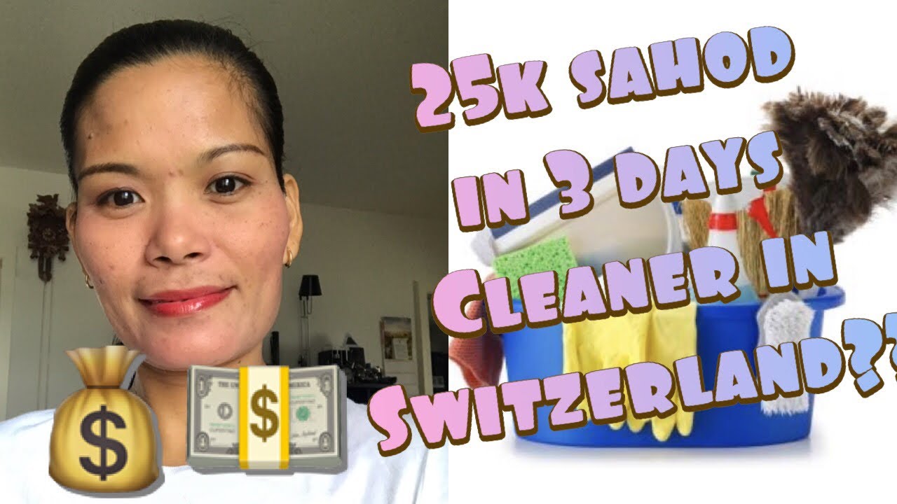 My Two Jobs / Magkano ang Sahod as a Cleaner in Switzerland??Jean Braun