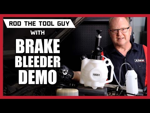 Product Demo of the ARES Tool (18053) 4-Liter Manual Brake Fluid Pressure Bleeder Set!!