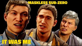 MK1 Maskless SubZero Lets His Father Die CONFIRMED (All Mention of Betrayal & Father - All Intros )