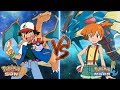 Pokemon Sun and Moon Kanto Ash Vs Misty Kanto Battle