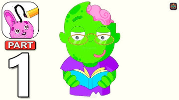 DOP 4 Draw One Part - Gameplay Walkthrough Part 1 Level 1-100 (Android,iOS)