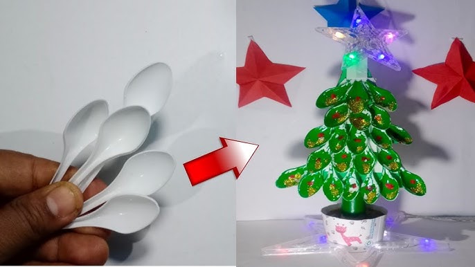 How to make Stars using Paper and Silver glitter foam sheet, Christmas  crafts